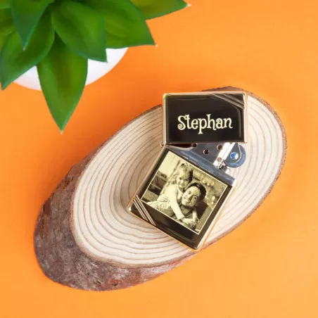 Briquet zippo vintage brass