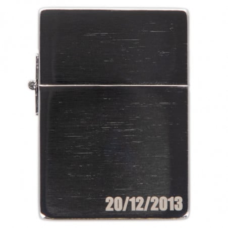Briquet zippo replica 1935 avec gravure texte Briquet zippo replica 1935 avec gravure texte