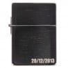 Briquet zippo replica 1935 avec gravure texte