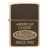 Briquet zippo american classic personnalisé