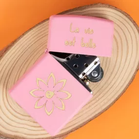 Briquet rose Zippo