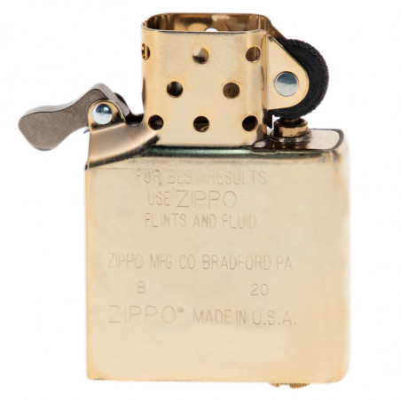 Insert or pour briquet zippo