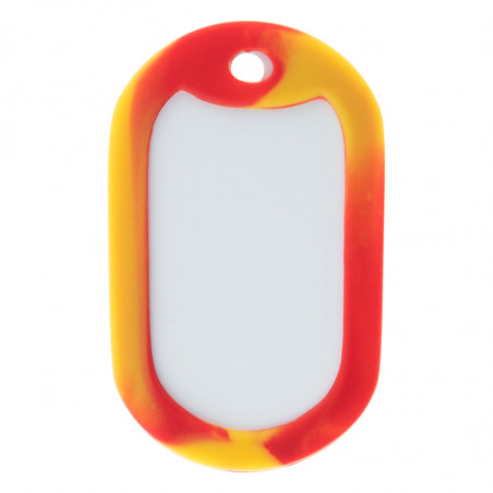 Protection id tag couleur flamme
