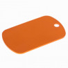 Dog tag alu orange