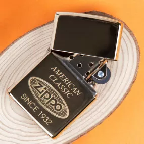 Zippo american classic doré