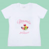 Tee shirt femme blanc photo