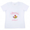 Tee-shirt femme personnalisé double face