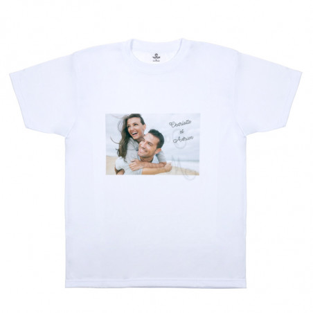 Tee-shirt personnalisé photo pour homme