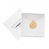 Bijou de qualité avec ce collier gémeaux