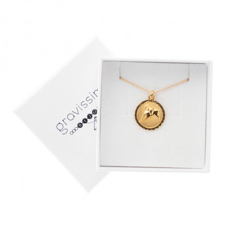 Bijou qualité signe du bélier livré dans son écrin