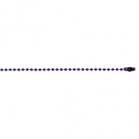 Chaîne boule 12 cm violet