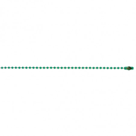 Chaîne boule 60 cm verte