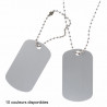 Pack chaîne 12 et 60 cm pour dog tag