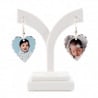 Boucles d'oreilles coeur originales