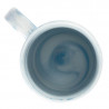 Mug marbre bleu texte