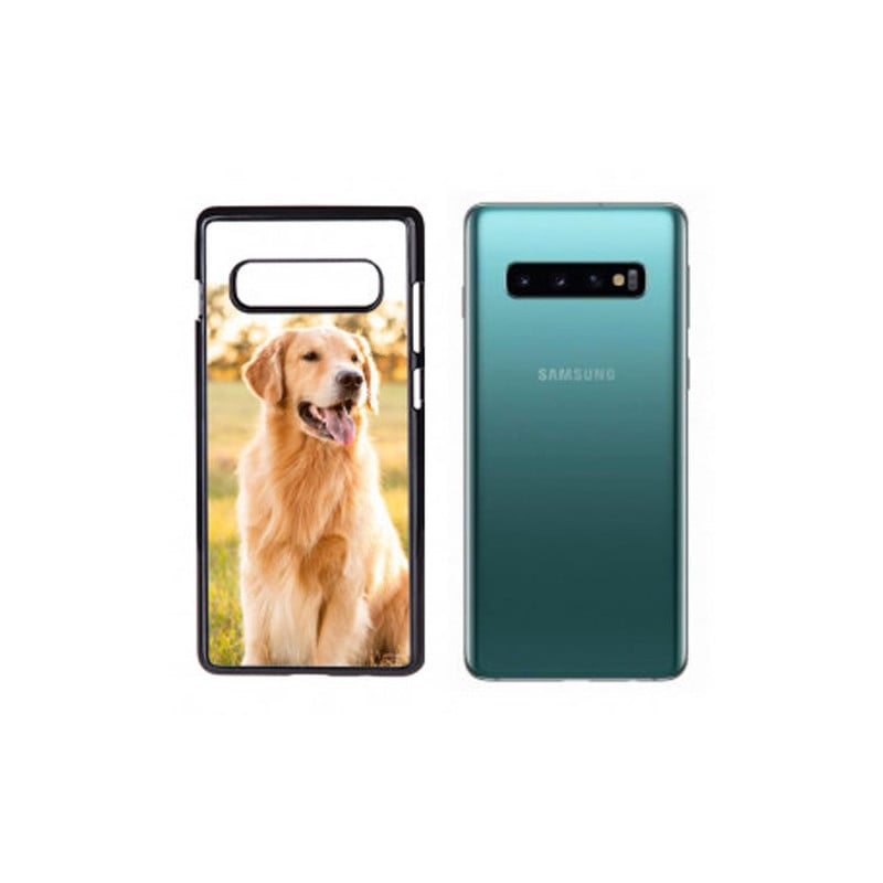 Coque samsung S10 noire photo