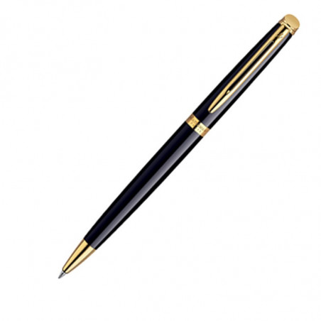 Stylo Waterman or hémisphère gravé