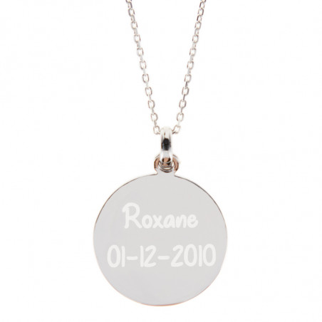 Gravure texte sur pendentif sagittaire Gravure texte sur pendentif sagittaire