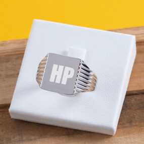 Bague Chevalière Personnalisée