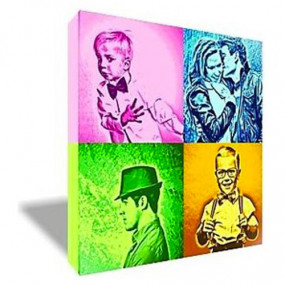 Tableau Toile Pop Art Personnalisé