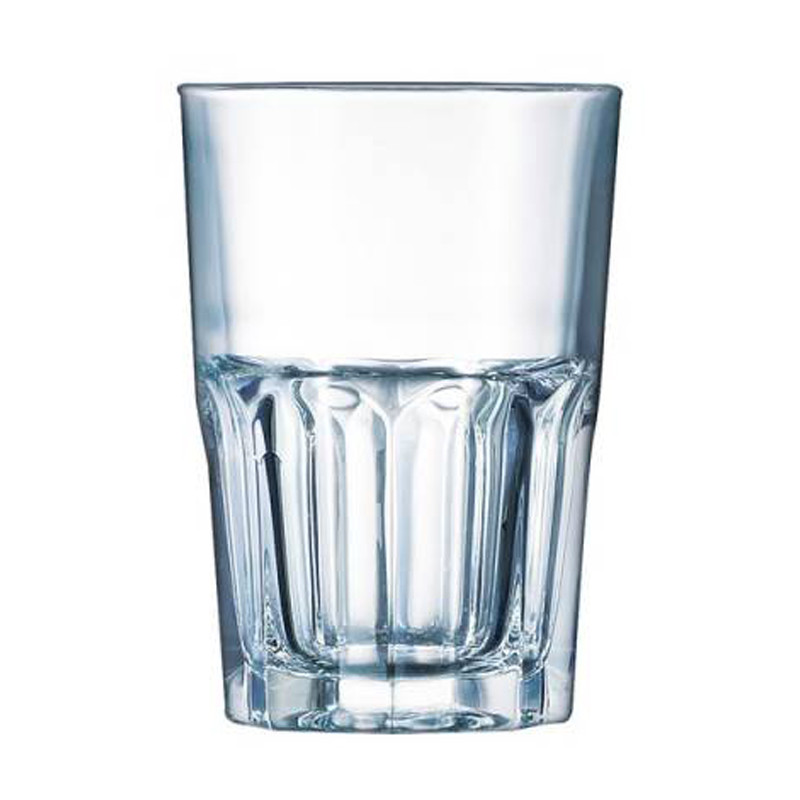 Verre à soda gravé