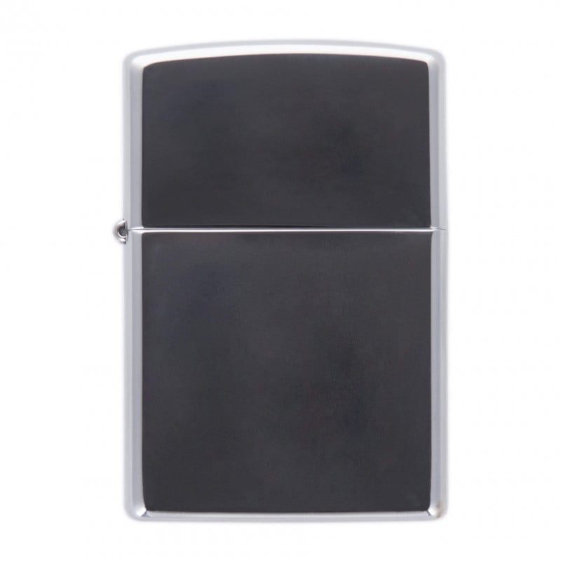 Briquet Zippo black ice personnalisé