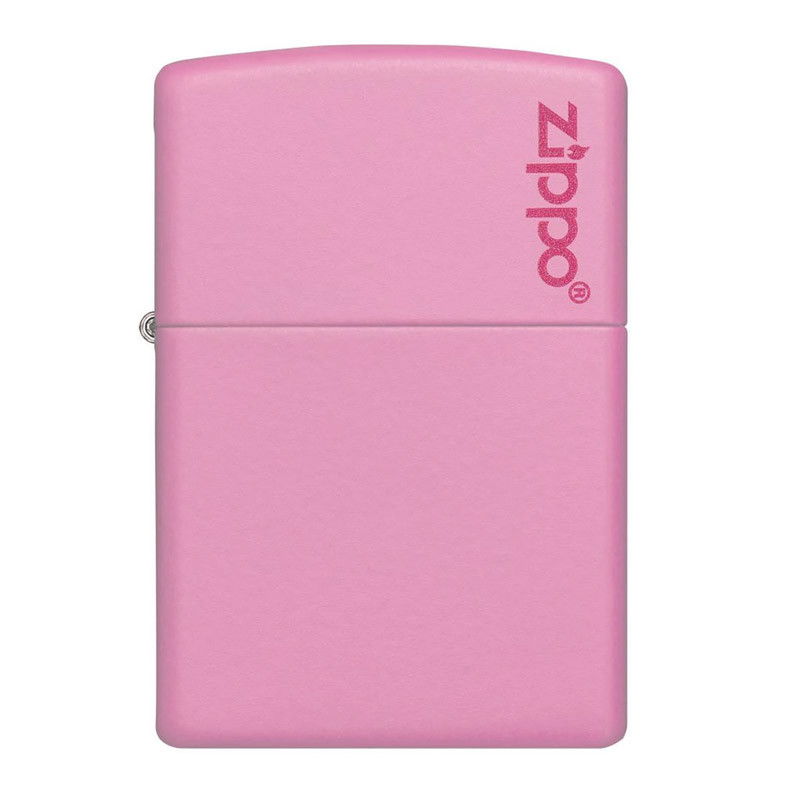 Briquet zippo pink logo