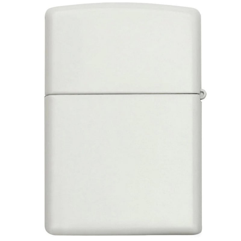 Briquet zippo cards blanc