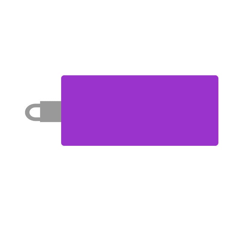 Clé USB mini violette