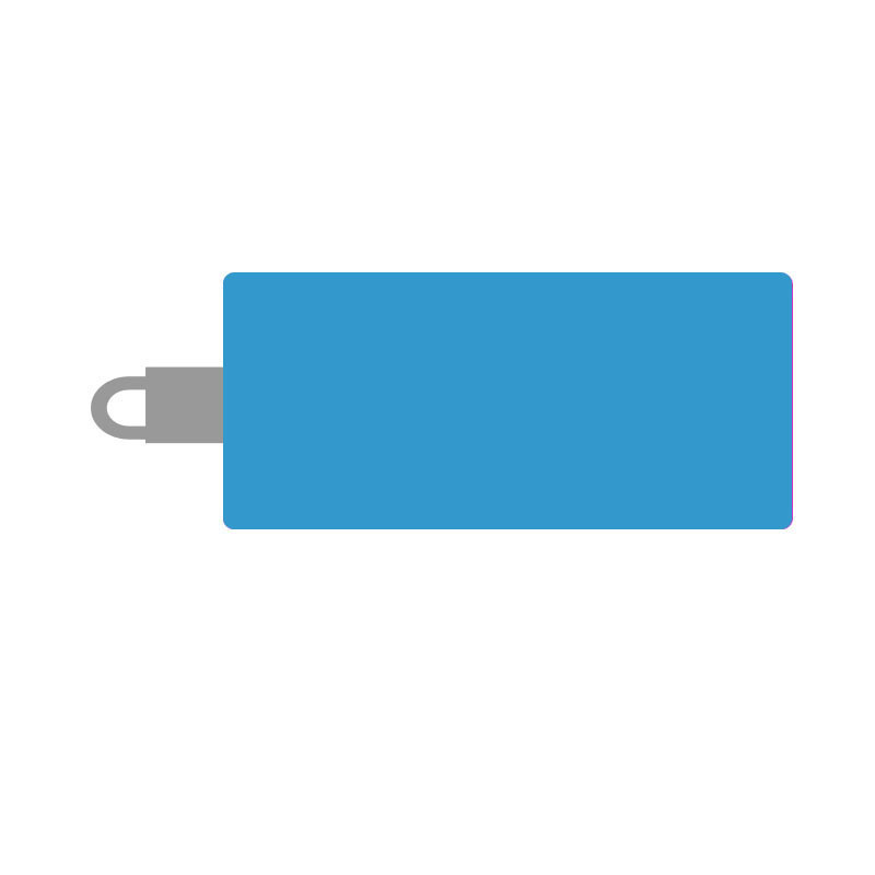 Clé USB Mini 8 Go Bleu