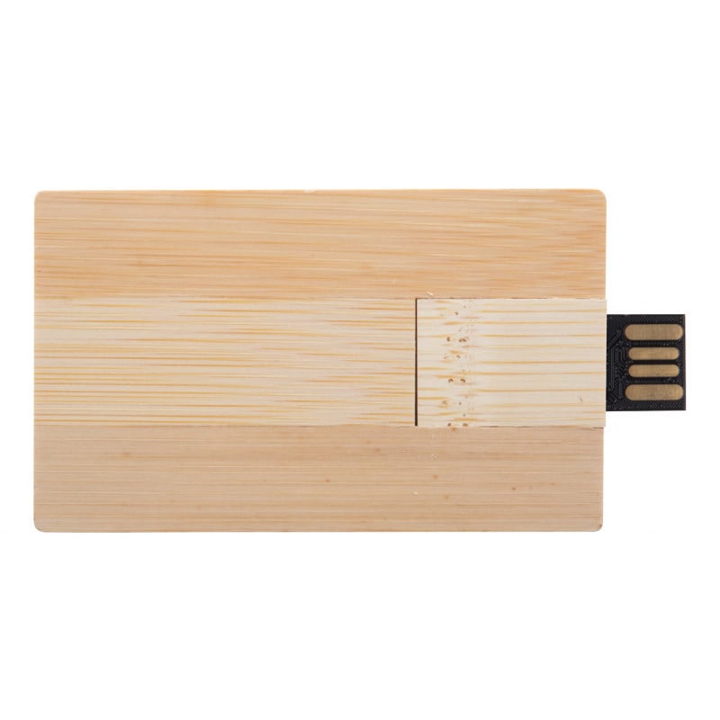 Clé USB bois carte 8Go gravée