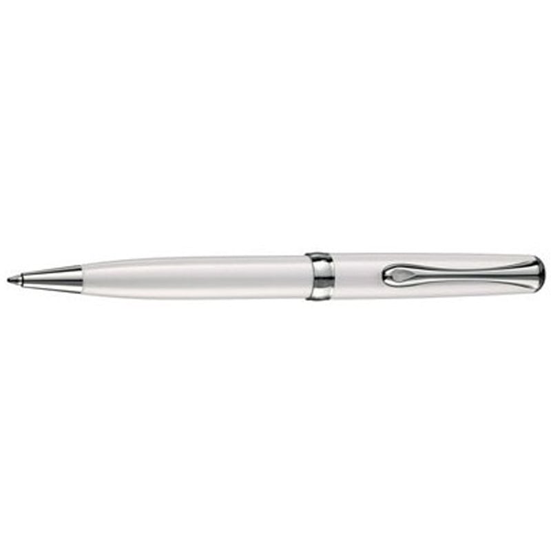 Stylo laqué blanc diplomat