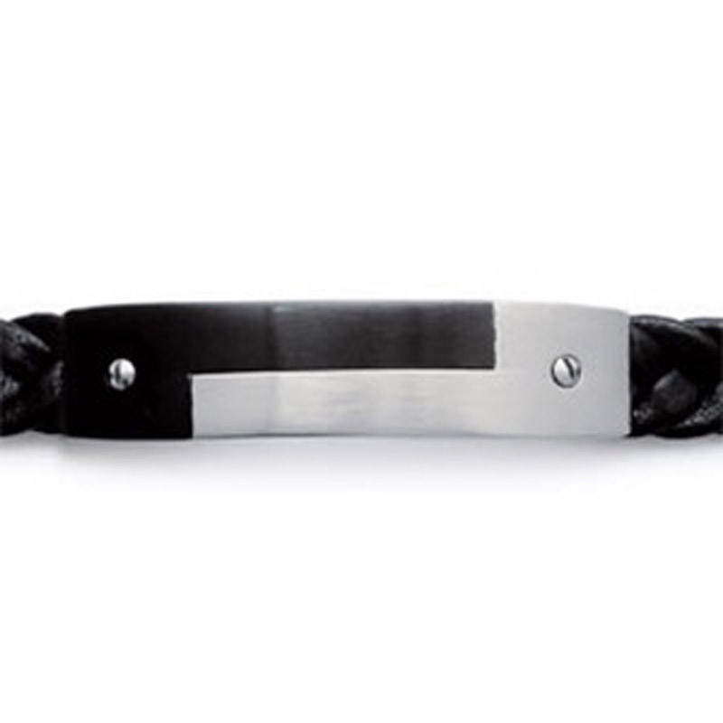 Bracelet acier homme gravé